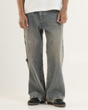 Flared Denim (Tinted Blue)