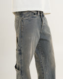 Flared Denim (Tinted Blue)