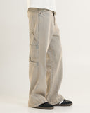 Flared Denim (Faded Blue)