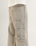 Flared Denim (Faded Blue)