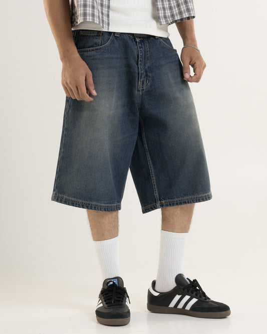 Deep Blue Jorts