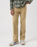 Essential Straight-Fit Trousers (Cream)