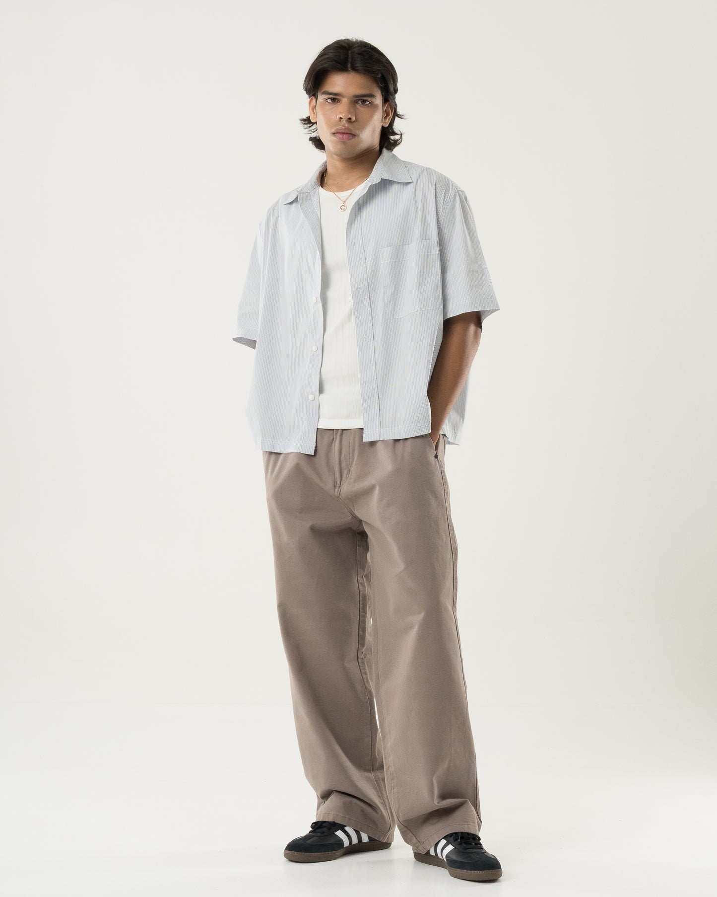 Core Wide Pants (Dust)