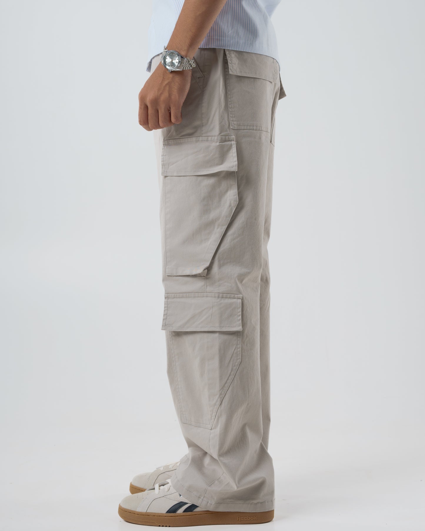 Wolf Cargo Pants (Grey)