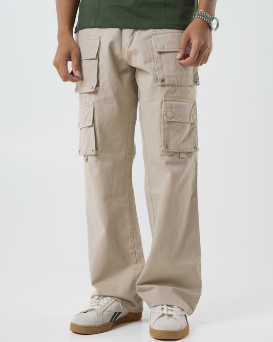 Ace Cargo Pants (Beige)