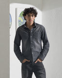 Denim Shirt (Black)