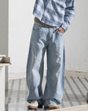 Barrel Fit Denim (Ice Blue)