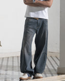 Barrel Fit Denim (Shadow Blue)