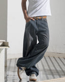 Barrel Fit Denim (Shadow Blue)