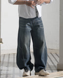 Barrel Fit Denim (Blue Cast)