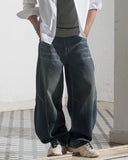 Barrel Fit Denim (Blue Cast)