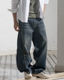 Barrel Fit Denim (Blue Cast)