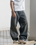 Barrel Fit Denim (Deep Blue)