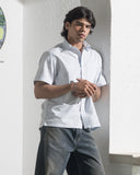 Stripe Half Shirt
