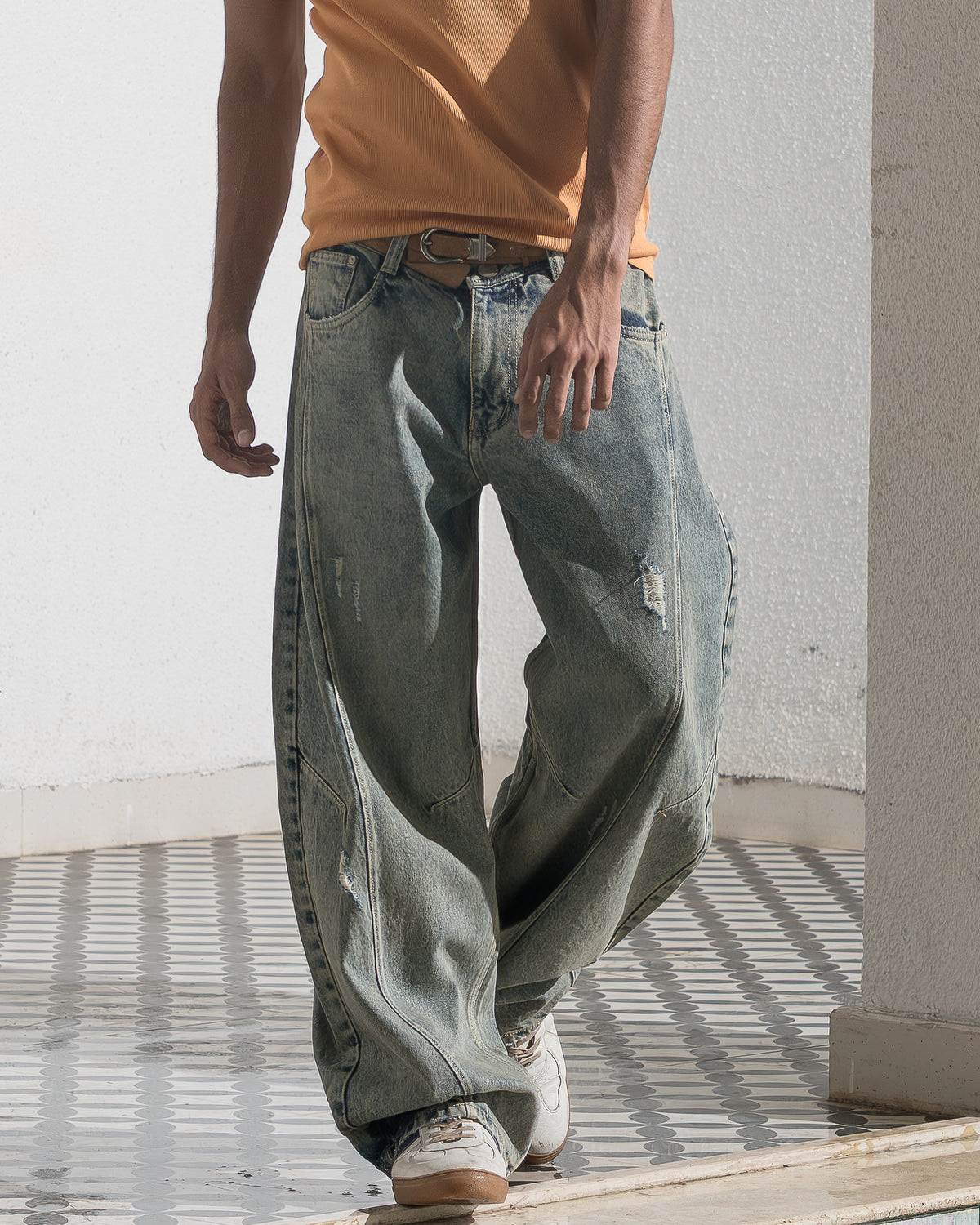 Barrel Fit Denim (Dust Fade) - Image 5