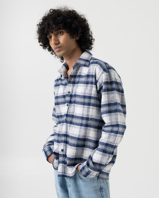 Flannel Shirt (Blue)