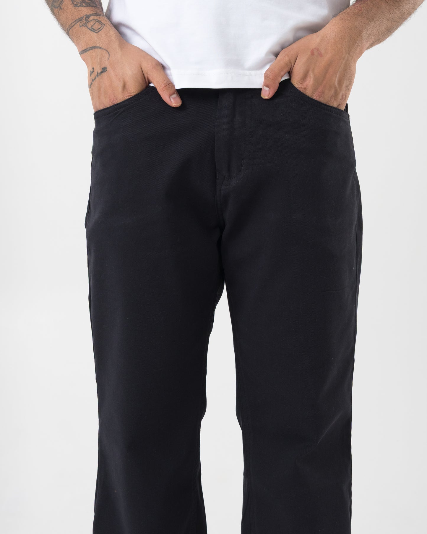 Bootcut Pants (Black)