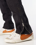 Flare Cargo Pants (Black)