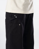Double-knee Carpenter Pants (Black)