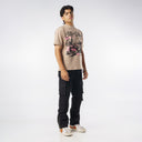 Flare Cargo Pants (Black)