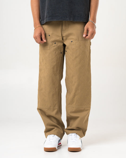 Diamond Work Pants (Brown)