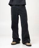 Black Flared Denim