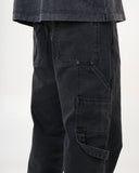 Black Flared Denim