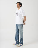 Stretch Jeans (Torn Blue)