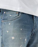 Stretch Jeans (Torn Blue)