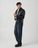 Straight Fit Jeans (Deep Blue)