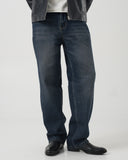 Straight Fit Jeans (Deep Blue)