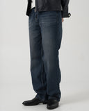 Straight Fit Jeans (Deep Blue)