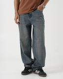 Straight Fit Jeans (Grain Blue)