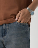 Straight Fit Jeans (Grain Blue)