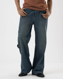 Flared Denim (Pigment Blue)