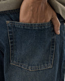 Vintage Bootcut Denim (Deep Blue)