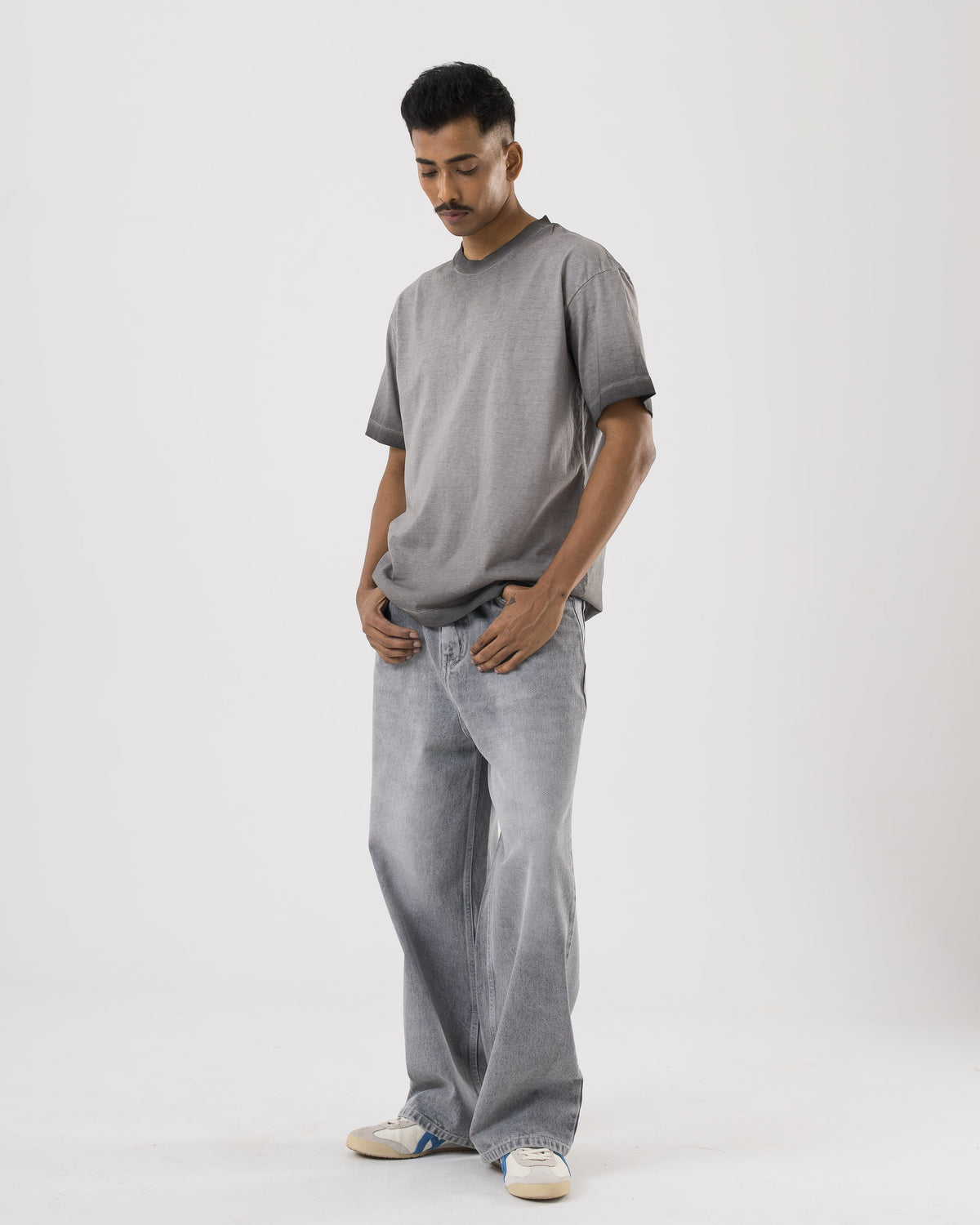 Baggy Fit Denim (Grey) - Image 5
