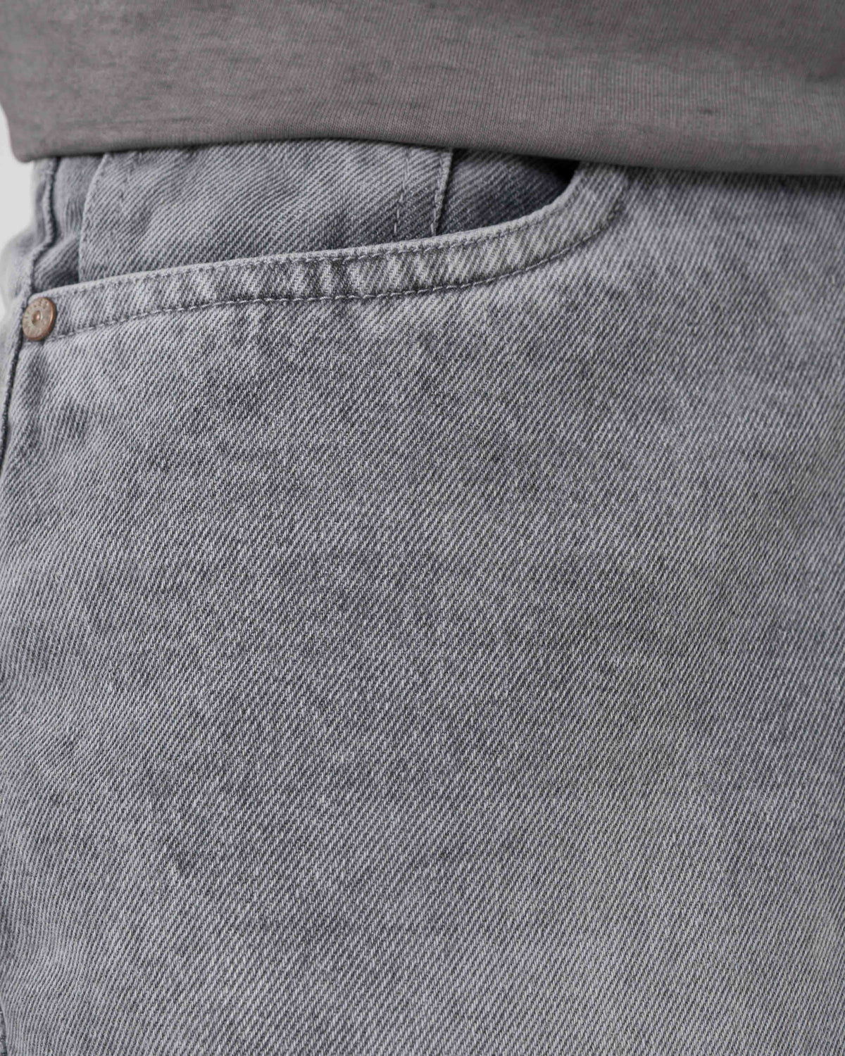 Baggy Fit Denim (Grey) - Image 8