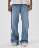 Flared Denim (Light Blue)