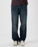 Straight Fit Jeans (Dark Wash)