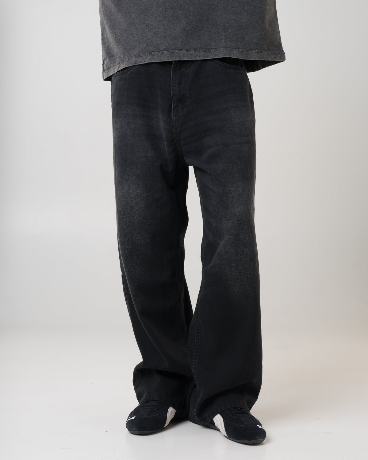 Untld Baggy Fit Denim (Black Rinse) - Image 2