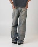 Straight Fit Jeans (Rustic Wash)