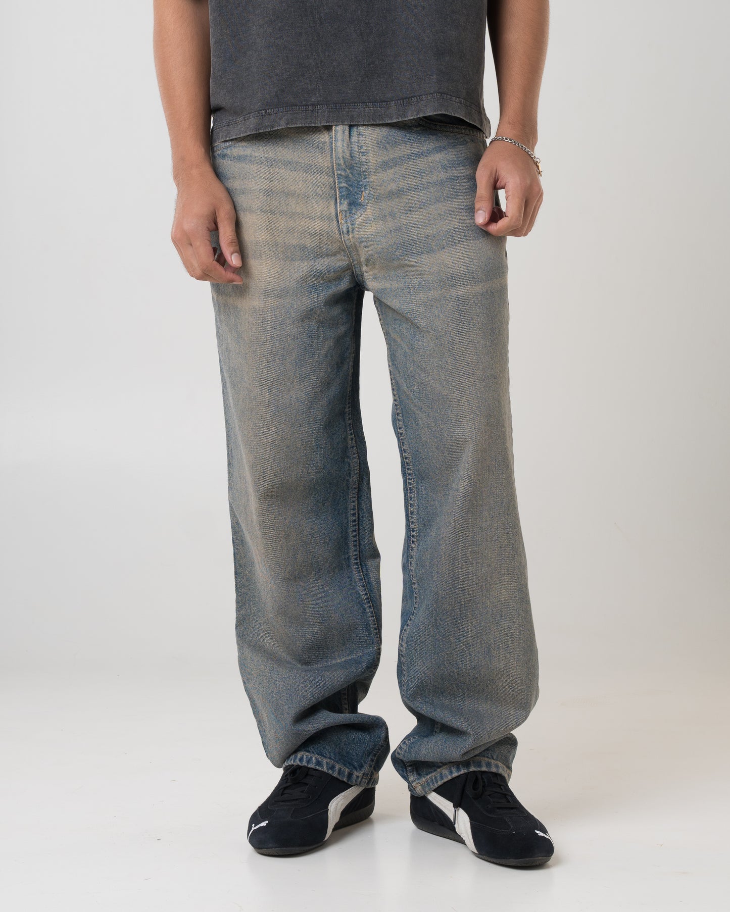 Straight Fit Denim (Rustic Wash)