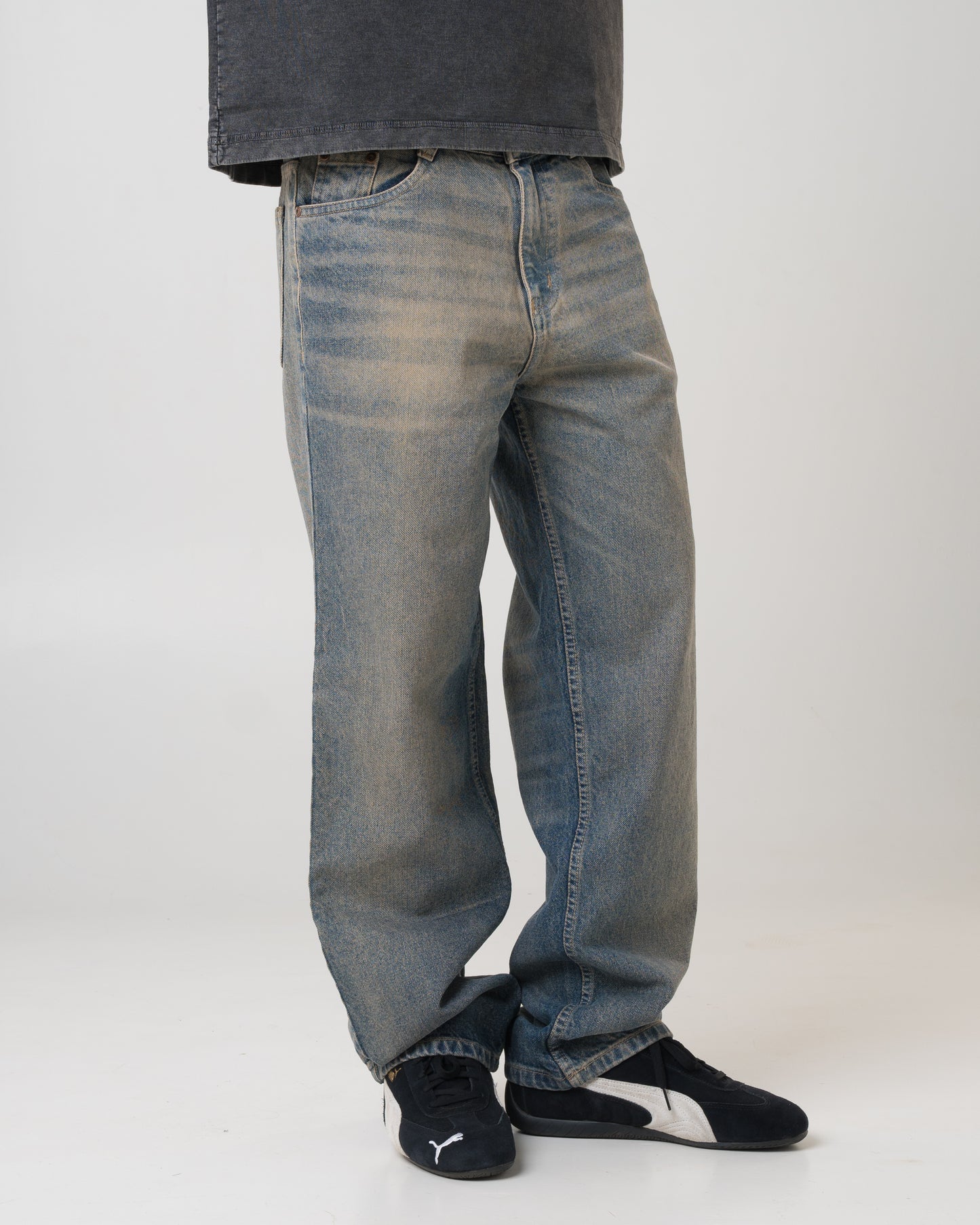 Straight Fit Denim (Rustic Wash)