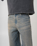 Straight Fit Jeans (Rustic Wash)