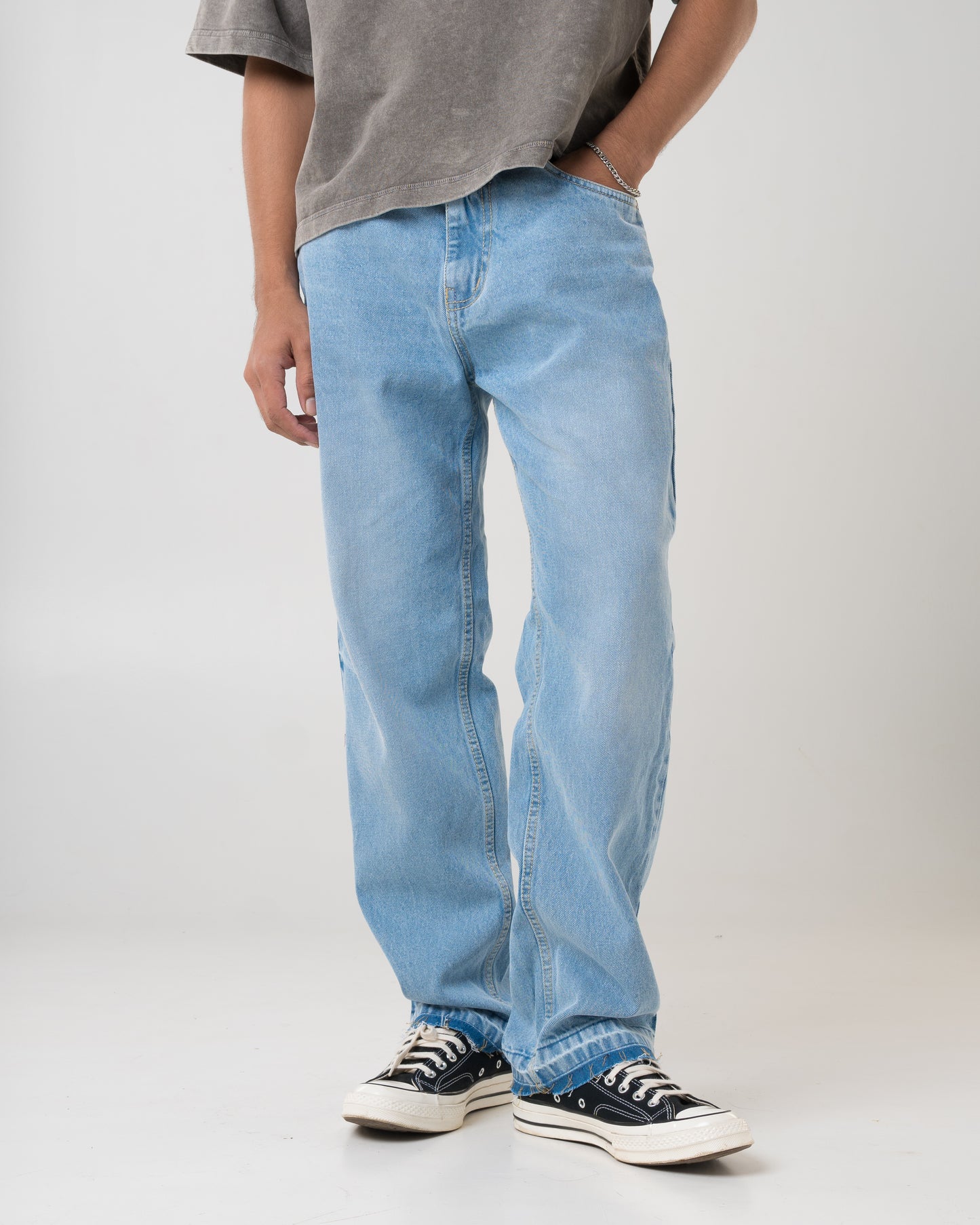 Regular Fit Denim (Nebula Blue)