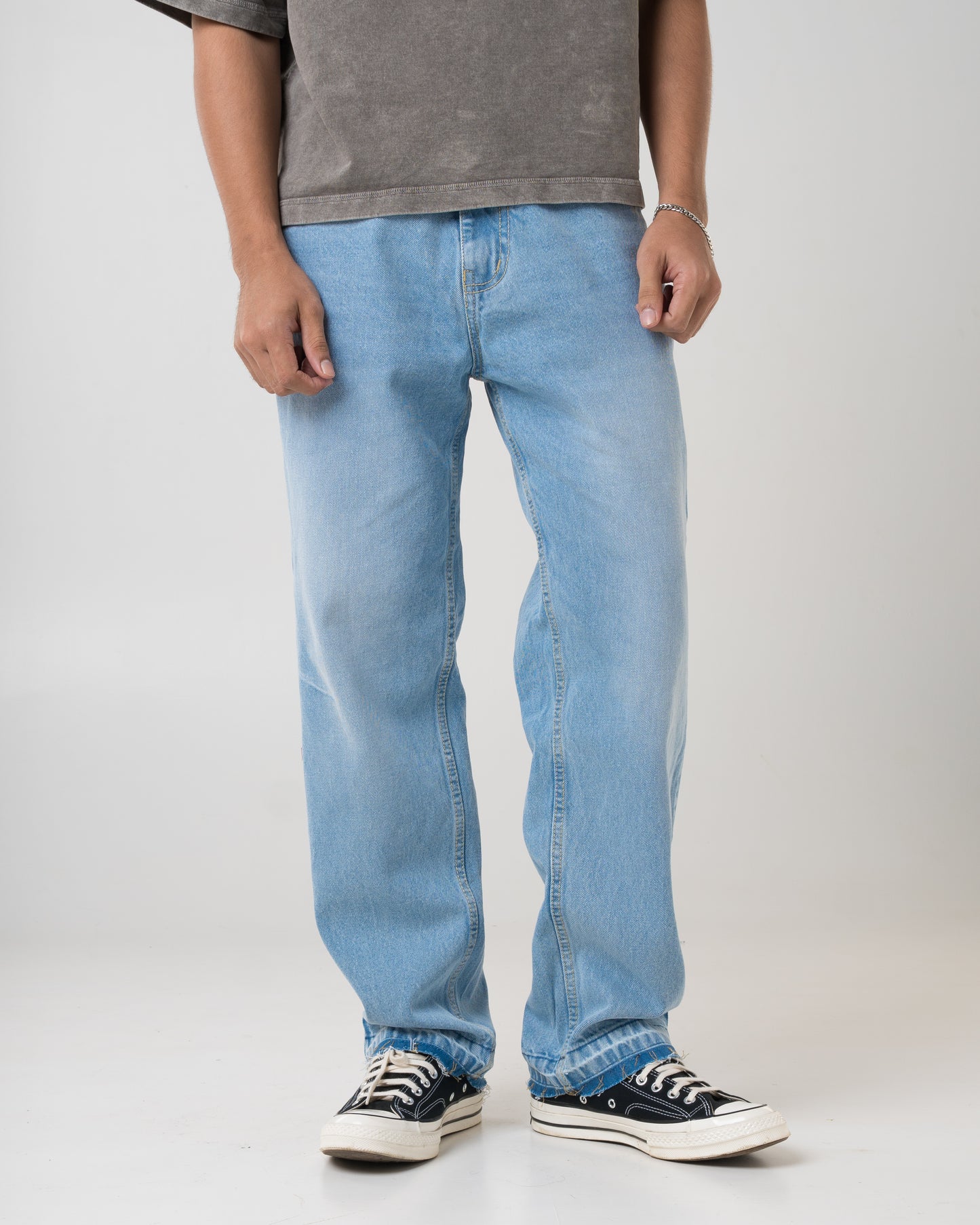 Regular Fit Denim (Nebula Blue)