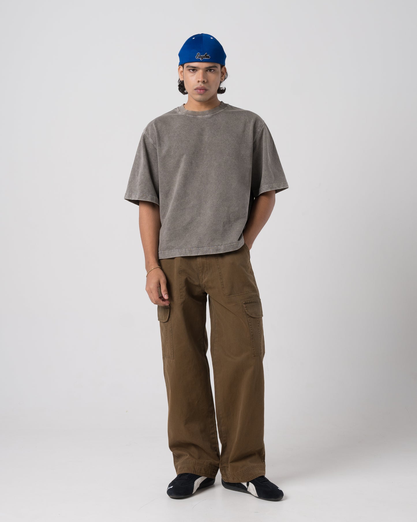 Everyday Cargo Pants (Washed Olive)