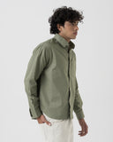 Velour Shirt (Olive)