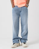 Wide Leg Denim (Light Blue)